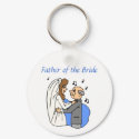 Father of the Bride Keychain by magnetic Father of the Bride Keychain