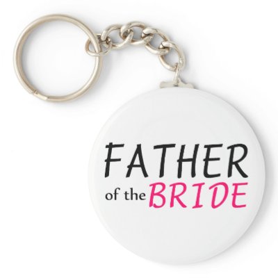 Father Of The Bride Key Chain