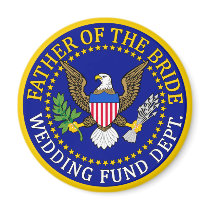 Father Of The Bride Fridge Magnet