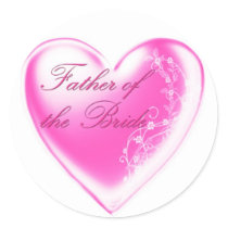 Father of the Bride stickers
