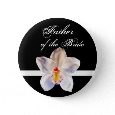 Father Of The Bride Wedding ID Badge Pin by TDSwhite