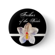 Father Of The Bride  Wedding ID Badge buttons