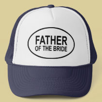 Father of the Bride Wedding Oval hats