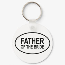 Father of the Bride Wedding Oval keychains by TeeShirtsTShirts Father of the Bride Wedding Oval keychains