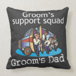 Father of the Groom Throw Pillows