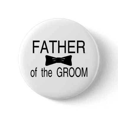 Father Of The Groom Bowtie Buttons