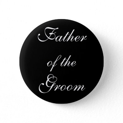 Father of the Groom Buttons