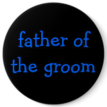 father of the groom button by rubymonkey father of the groom button