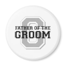 Father of the Groom Cheer Fridge Magnets