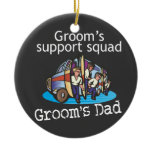 Father of the Groom Christmas Tree Ornament