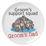 Father of the Groom Party Plates