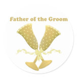 Father of the Groom Sticker