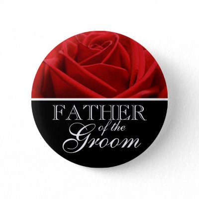 Father Of The Groom Wedding Designation Pins