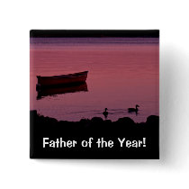 Father of the Year! Pinback Buttons