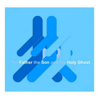 Father Son Holy Ghost Poster by ebi41