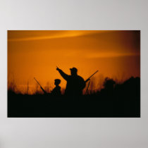 Father & Son Hunting Print