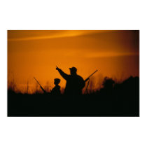 Father & Son Hunting Print