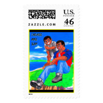 FATHER & SON postage by makaku777 FATHER & SON postage