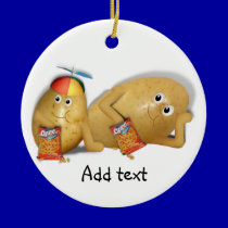 Father & Son Spuds ornaments