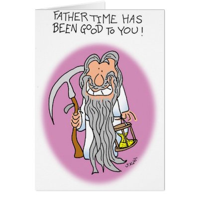 Father Time Cartoon. Father Time Card by joekohl