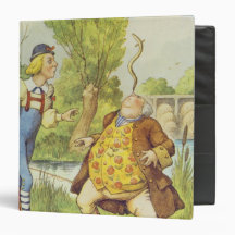 Father William Balancing an Eel on his Nose Binders
