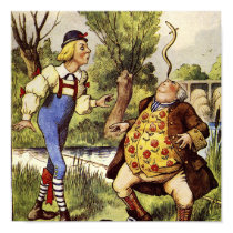 Father William Eel Canvas Art posters