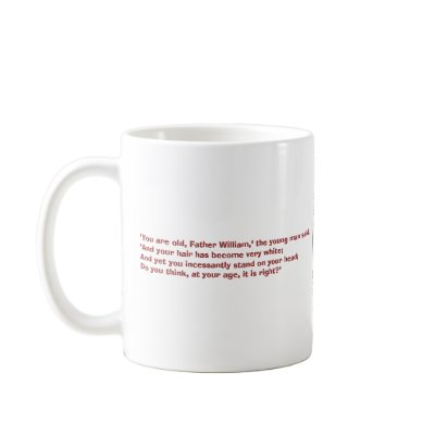 Father William Mug 1, Alice in Wonderland by ZephyrusBooks