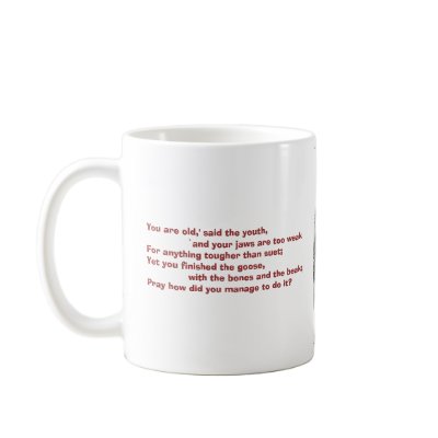 Father William Mug 3, Alice in Wonderland by ZephyrusBooks