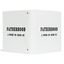 Fatherhood Binder