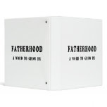 Fatherhood Binder