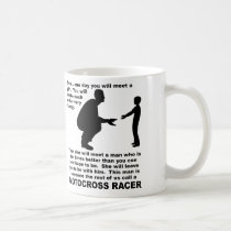 Fatherly Advice Motocross Dirt Bike Funny Mug mugs