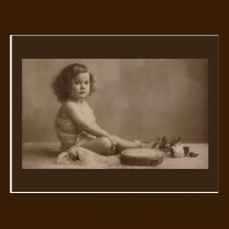 Father's Darling postcards