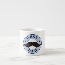 Father's Day Best Dad Espresso Cups