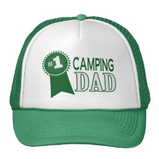 Father's Day / Birthday Best Camping Dad Hat