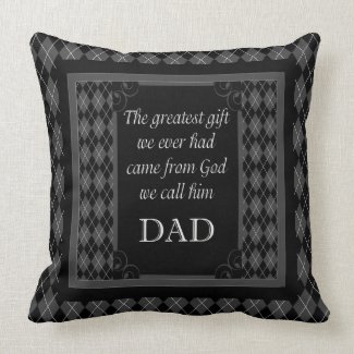 Father's Day - Birthday "Greatest Gift We" Pillow