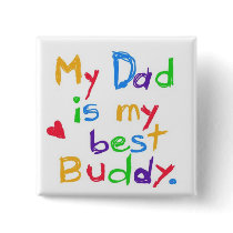 Father's Day Button by enjones01 Father's Day Button