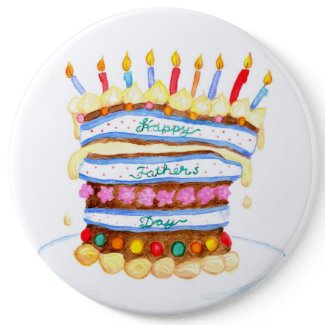 Father's Day Cake button button