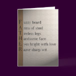FATHERS DAY CARD