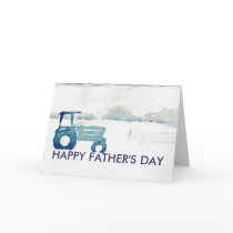 Father's Day Card: Farm Tractor