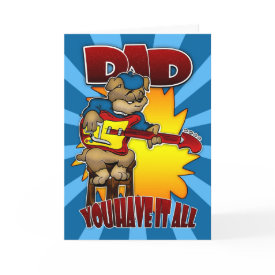 Father's Day - Funny Cartoon Card