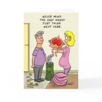 Father's Day Card: Golf .