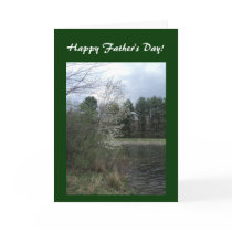 Father's Day Card-Lake Design