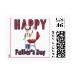 Fathers Day Chef Postage Stamp