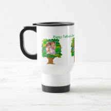 Fathers Day Customizable Photo Travel Mug Template