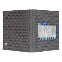 Fathers Day Cut Out ADD YOUR PHOTO Music Binders - Binders