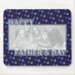 Fathers Day Cut Out ADD YOUR PHOTO Sailboats Mousepad