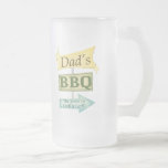 Father's Day  Dad Retro Grunge Barbeque Sign Coffee Mugs