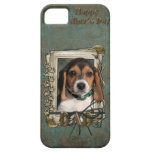 Fathers Day DAD - Stone Paws - Beagle Puppy iPhone 5 Covers