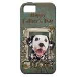 Fathers Day DAD - Stone Paws - Dalmatian iPhone 5 Cover
