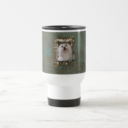 Fathers Day DAD - Stone Paws - Maltese Mugs
